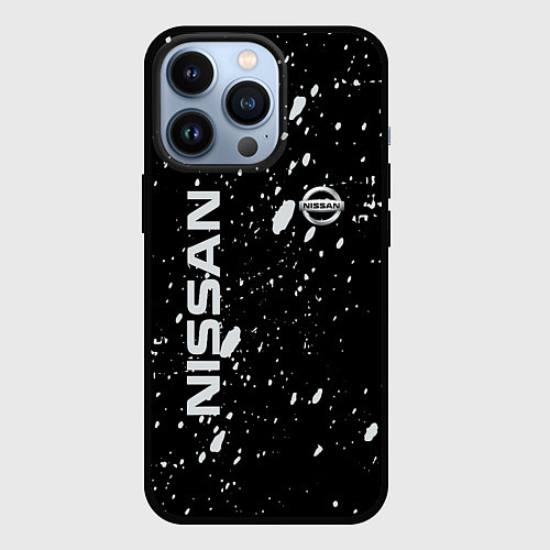 Чехол iPhone 13 Pro Nissan qashqai / 3D-Черный – фото 1