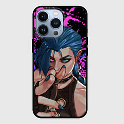 Чехол iPhone 13 Pro Arcane League Of Legends JINX ПАУДЕР