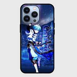 Чехол для iPhone 13 Pro Zhong Yun Чунь Юнь, цвет: 3D-черный