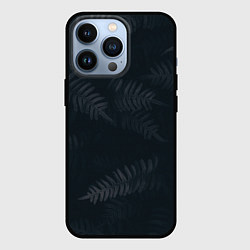 Чехол для iPhone 13 Pro Влажный Папоротник, цвет: 3D-черный