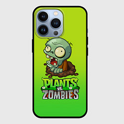 Чехол iPhone 13 Pro Plants vs Zombies зомби