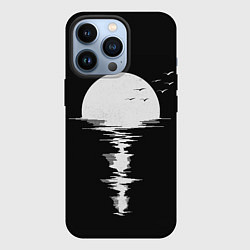 Чехол iPhone 13 Pro Лунная Музыкальная Дорожка