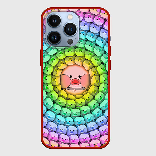 Чехол iPhone 13 Pro Psychedelic Lalafanfan / 3D-Красный – фото 1