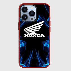 Чехол для iPhone 13 Pro Honda Fire, цвет: 3D-красный