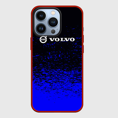 Чехол iPhone 13 Pro Volvo - Авто / 3D-Красный – фото 1
