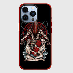 Чехол iPhone 13 Pro Пирамидоголовый и медсестрички