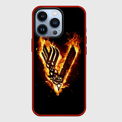 Чехол iPhone 13 Pro Викинги: Вальхалла, логотип