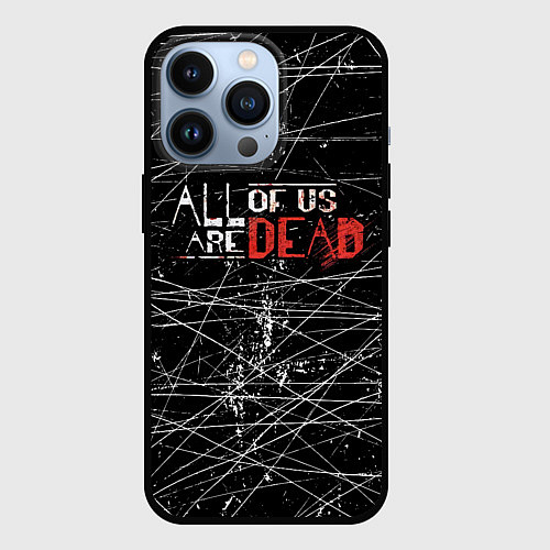 Чехол iPhone 13 Pro Мы все мертвы All of Us Are Dead / 3D-Черный – фото 1