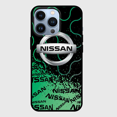 Чехол iPhone 13 Pro NISSAN Супер класса / 3D-Черный – фото 1