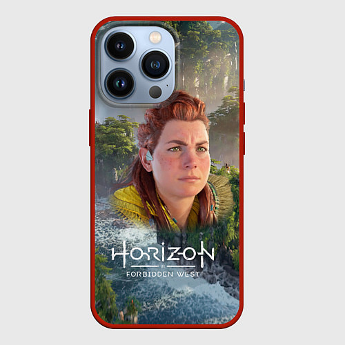 Чехол iPhone 13 Pro Элой Horizon / 3D-Красный – фото 1