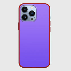 Чехол iPhone 13 Pro Красивый фиолетовый светлый градиент