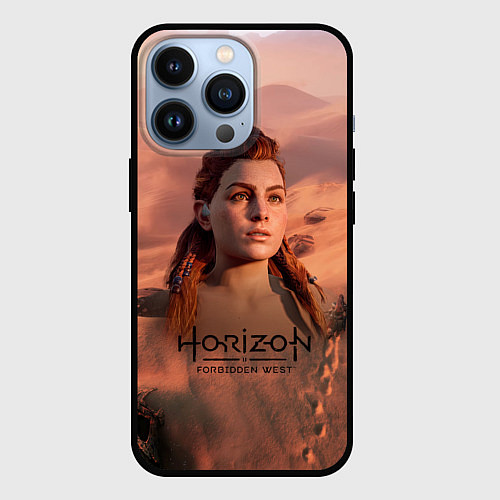 Чехол iPhone 13 Pro Aloy Horizon Forbidden Zero Dawn / 3D-Черный – фото 1