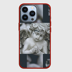 Чехол для iPhone 13 Pro Angel Lil Peep GBC, цвет: 3D-красный