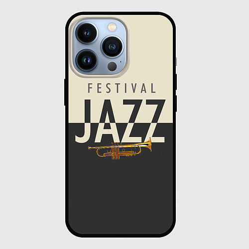 Чехол iPhone 13 Pro JAZZ FESTIVAL / 3D-Черный – фото 1