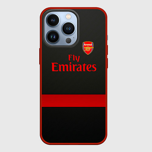 Чехол iPhone 13 Pro Arsenal fc / 3D-Красный – фото 1