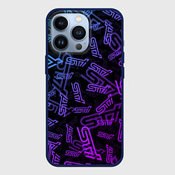 Чехол iPhone 13 Pro STI NEON PATTERN
