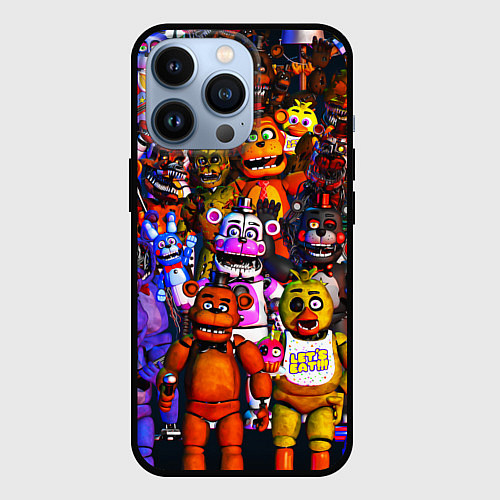 Чехол iPhone 13 Pro Fnaf UCN / 3D-Черный – фото 1