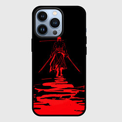 Чехол iPhone 13 Pro One Piece Красный след