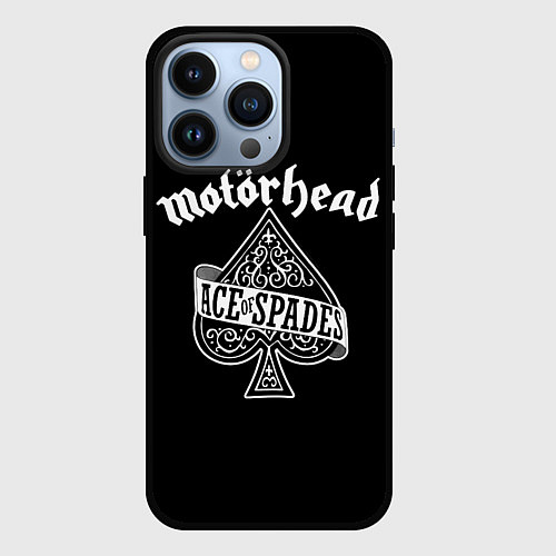 Чехол iPhone 13 Pro Motorhead Моторхед / 3D-Черный – фото 1