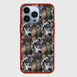 Чехол iPhone 13 Pro Волки клипарт wolfs