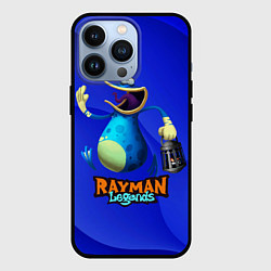 Чехол для iPhone 13 Pro Globox с фонарем, цвет: 3D-черный