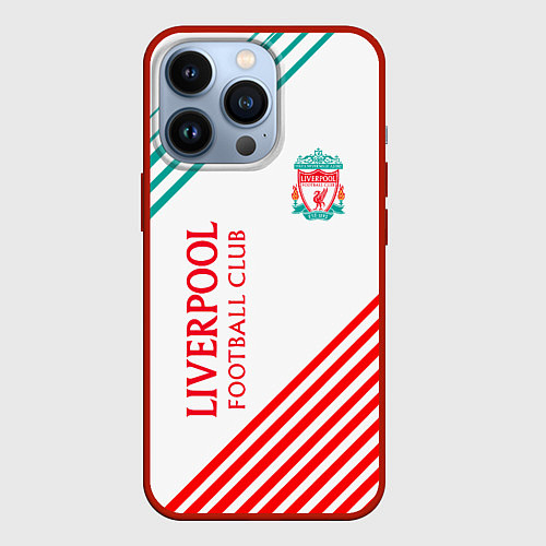 Чехол iPhone 13 Pro LIVERPOOL ЛИВЕРПУЛЬ / 3D-Красный – фото 1