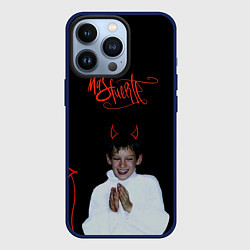Чехол для iPhone 13 Pro Кизару Мас Фуэрте Mas Fuerte Kizaru Обложка, цвет: 3D-тёмно-синий