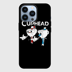 Чехол iPhone 13 Pro Cuphead грозные ребята из Криминального чтива