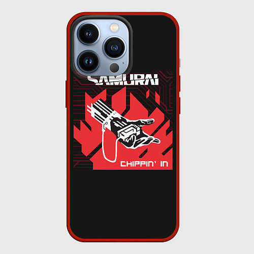 Чехол iPhone 13 Pro SAMURAI Chippin In / 3D-Красный – фото 1