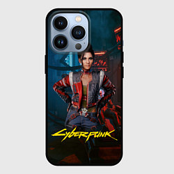 Чехол iPhone 13 Pro Panam Cyberpunk2077 Панам