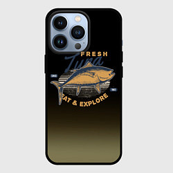Чехол для iPhone 13 Pro Большая рыба fish, цвет: 3D-черный
