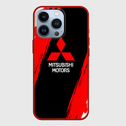 Чехол для iPhone 13 Pro MITSUBSHI MOTORS КРАСКА, цвет: 3D-красный