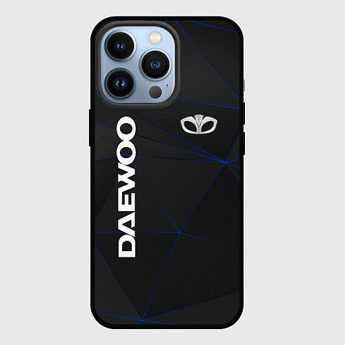 Чехол iPhone 13 Pro DAEWOO Automobile / 3D-Черный – фото 1