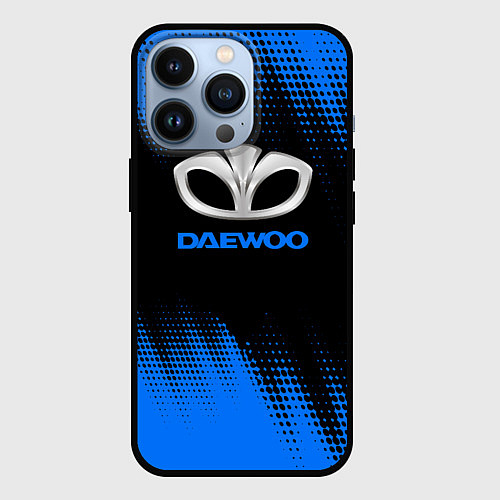 Чехол iPhone 13 Pro DAEWOO ДЭУ / 3D-Черный – фото 1