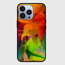 Чехол для iPhone 13 Pro Color pattern Fashion 2024, цвет: 3D-черный