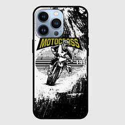 Чехол для iPhone 13 Pro Motocross Мотокросс, цвет: 3D-черный