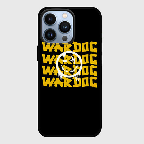 Чехол iPhone 13 Pro ZillaKami x SosMula City Morgue Пёс Войны / 3D-Черный – фото 1