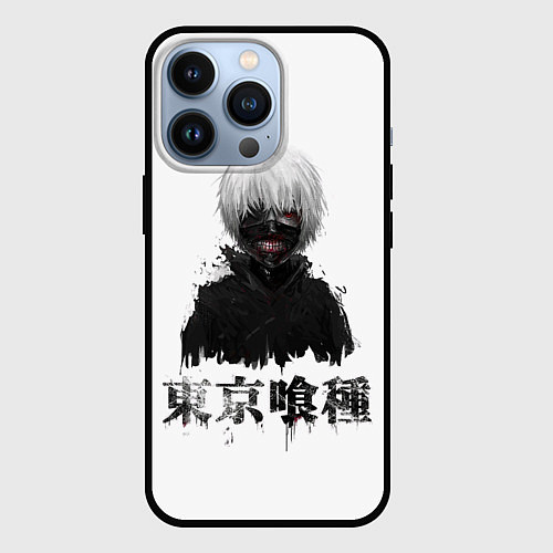 Чехол iPhone 13 Pro True ghoul Dead Inside / 3D-Черный – фото 1