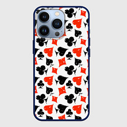 Чехол iPhone 13 Pro Пика, Черва, Крестя, Бубна