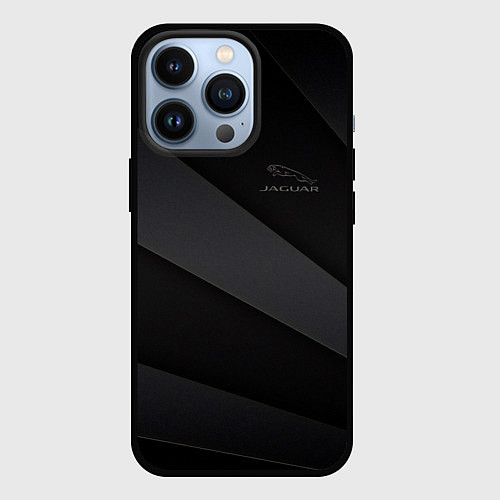 Чехол iPhone 13 Pro JAGUR ЯГУАР autosport / 3D-Черный – фото 1