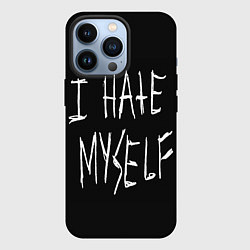 Чехол для iPhone 13 Pro True Ghoul Rough Inscription, цвет: 3D-черный