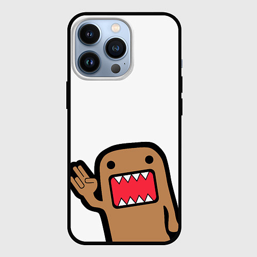 Чехол iPhone 13 Pro Domo-Kun / 3D-Черный – фото 1