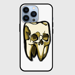 Чехол iPhone 13 Pro Зуб череп