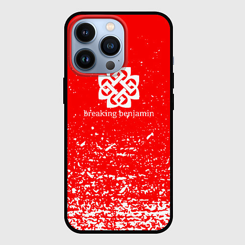 Чехол iPhone 13 Pro Breaking Benjamin / 3D-Черный – фото 1