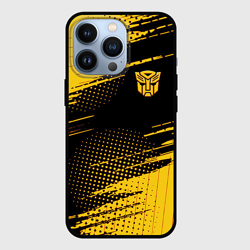 Чехол iPhone 13 Pro Bumblebee Бамблби / 3D-Черный – фото 1