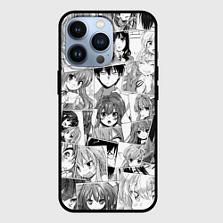 Чехол для iPhone 13 Pro Toradora pattern, цвет: 3D-черный