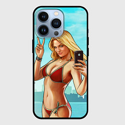 Чехол iPhone 13 Pro GTA Beach girl