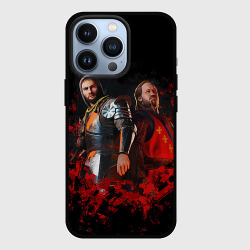 Чехол iPhone 13 Pro Henry and Arthur / 3D-Черный – фото 1