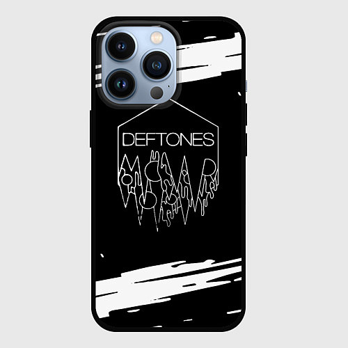 Чехол iPhone 13 Pro Deftones / 3D-Черный – фото 1