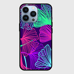 Чехол для iPhone 13 Pro Neon color pattern Fashion 2023, цвет: 3D-черный